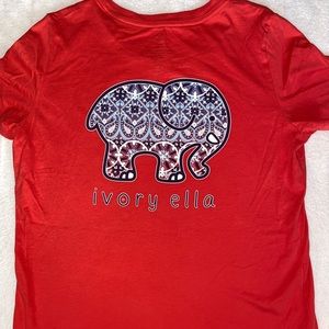 Ivory Ella Short Sleeve tee. Size Large❤️